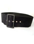 location de large ceinture noire et dentelle