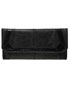 location pochette noire, couture effet serpent