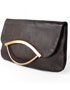 location pochette vintage marron