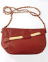 location pochette imitation croco rouge