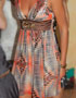 robe marron orange BCBG en location