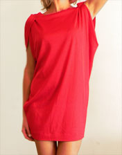 robe MAJE rouge courte