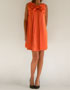 robe de cocktail orange en location