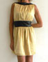 location robe satin dor et noire