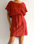 location robe de soiree rouge BCBG