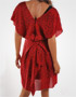 location robe de soiree rouge BCBG