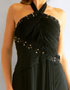 robe de soire noire BCBG en location