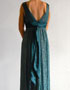 Location robe BCBG vert brillant