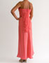 location robe corail drape