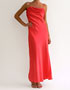 location robe rouge drape