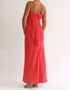 location robe rouge drape