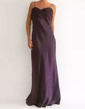 location robe longue de soiree violet