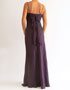 location robe violet drape