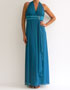 location robe longue turquoise