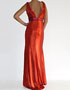 location Robe longue rouge Terani