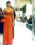 Robe longue orange pour vos soiree paris