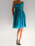 Location de robe bleue turquoise