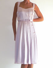 Robe mi-longue lilas Karen Millen en location