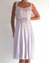 robe lilas clair Karen Millen en location