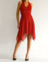 location robe rouge de soire